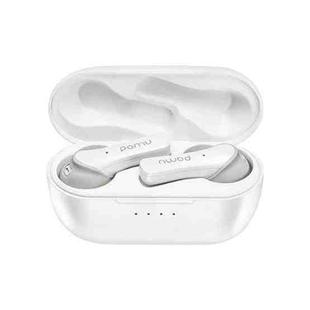 Original Xiaomi Youpin PaMu Slide mini IPX6 True Wireless Bluetooth Noise Cancelling Earphone with Charging Compartment (White)
