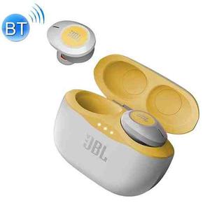 JBL T120 TWS Binaural In-ear True Wireless Bluetooth Earphone (Yellow + White)