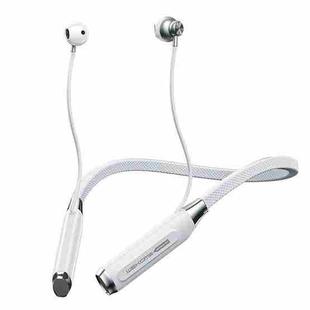 WK V39 Neck-mounted Bluetooth Earphone (White)