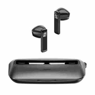 REMAX TWS-28 Metal Ultra-thin True Wireless Bluetooth Earphones(Grey)
