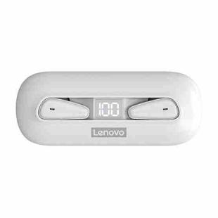 Lenovo LivePods XT95 Ultra-thin Portable Wireless Bluetooth 5.0 Earphones with Charging Box (White)