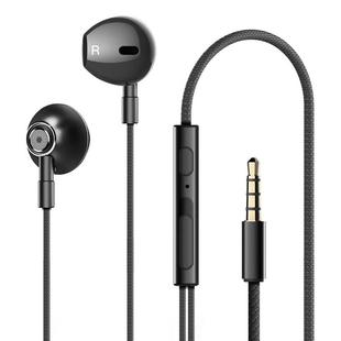 Original Lenovo HF140 High Sound Quality Noise Cancelling In-Ear Wired Control Earphone(Black)