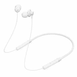 Original Lenovo HE05 Neck-Mounted Magnetic In-Ear Bluetooth Headset(White)