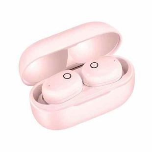 DT-17 Wireless Two Ear Bluetooth Headset Supports Touch & Smart Magnetic Charging & Power On Automatic Pairing(Pink)