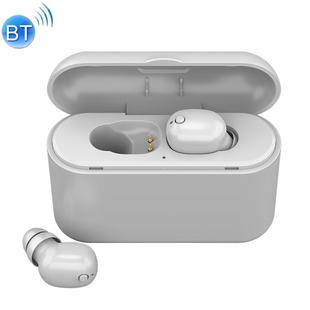 Z3X Bluetooth 5.0 Wireless Bluetooth Earphone with Charging Box, support HD Call & Mobile Phone Display Battery & Power Bank(White)