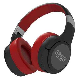 ZEALOT B28 Folding Headband Bluetooth Stereo Music Headset with Display (Red)