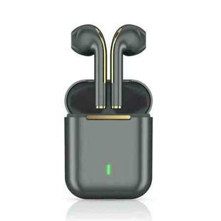 J18 Bluetooth 5.0 TWS Wireless Binaural Bluetooth Earphone with Charging Box(Green)