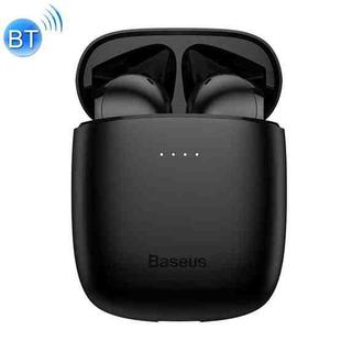 Baseus NGW04-01 TWS IP54 Waterproof Bluetooth 5.0 Touch Bluetooth Earphone with Charging Box, Support Call & Voice Assistant(Black)