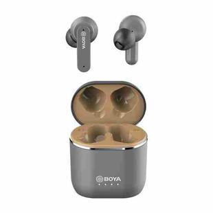BOYA BY-AP4 True Wireless In-ear Stereo Headphones Bluetooth 5.0 Earphones (Grey)