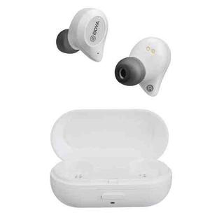 BOYA BY-AP1 True Wireless Earbuds Stereo Headphones Bluetooth 5.0 Earphones (White)