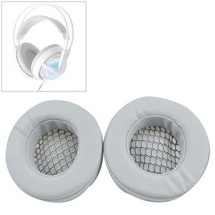 2 PCS For XIBERIA V2 / V5 / X10 / X12 Thicken Headphone Cushion Sponge Cover Earmuffs Replacement Earpads(Silver Grey)