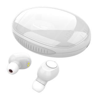 P81 Pro Bluetooth V5.0 Macaroon HIFI Wireless TWS Headset with Charging Case(White)