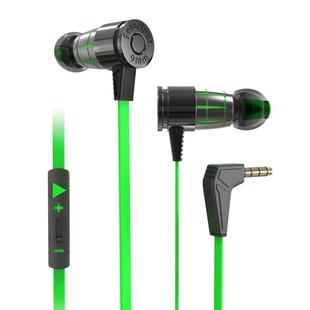 PLEXTONE G25 3.5mm Gaming Headset In-ear Wired Magnetic Stereo With Mic(Green)