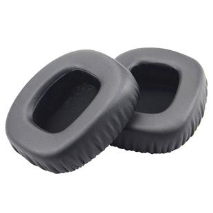 2pcs For JBL J88 / J88I / j88A Headphones Leather + Memory Foam Soft Earphone Protective Cover Earmuffs (Black)