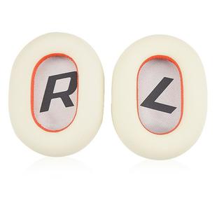 For Plantronics Backbeat Pro 2 / Voyager 8200UC Earphone Cushion Cover Earmuffs Replacement Earpads(White)