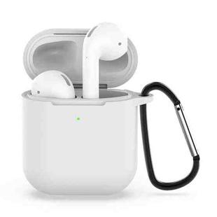 Wireless Earphones Shockproof Silicone Protective Case for Apple AirPods 1 / 2(Transparent)