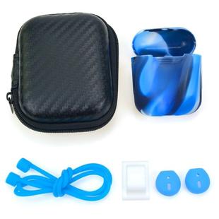 Wireless Earphones Shockproof Silicone Protective Case for Apple AirPods 1 / 2(Blue)