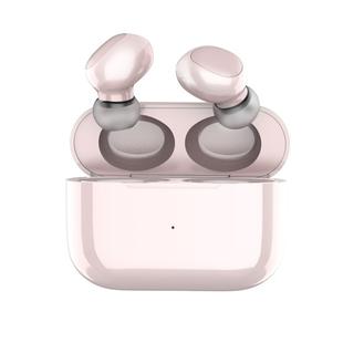 Air-3 Bluetooth 5.0 Business Style Wireless Bluetooth Earphone with Charging Case(Pink)