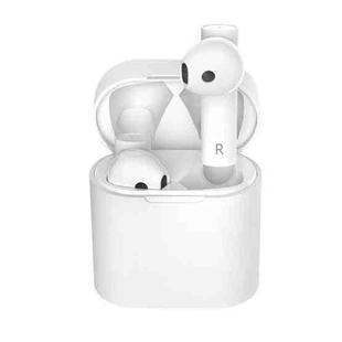 M6 Bluetooth 5.0 TWS Business Style Binaural Wireless Bluetooth Earphone with Charging Case(White)