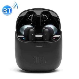 JBL T225 Bluetooth 5.0 TWS Noise Reduction Stereo True Wireless Bluetooth Earphone(Black)
