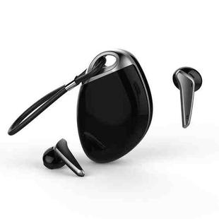 TWS-Q7S Stereo True Wireless Bluetooth Earphone with Charging Box & Lanyard (Black)
