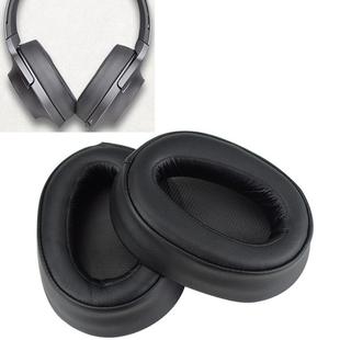 2pcs Sponge Headphone Protective Case for Sony MDR-100ABN / WH-H900N(Black)