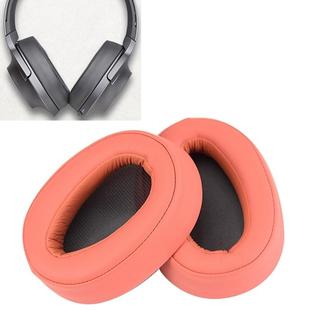 2pcs Sponge Headphone Protective Case for Sony MDR-100ABN / WH-H900N(Twilight red)