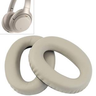 1 Pair Sponge Headphone Protective Case for Sony MDR-1000X / WH-1000XM3(Champagne Gold)
