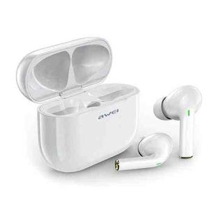 awei T29 Bluetooth V5.0 TWS True Wireless Sports Headset with Charging Case(White)