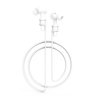 For Xiaomi Air Earphone Silicone Lanyard Anti-lost Rope(White)