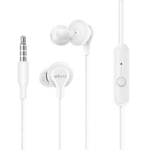 Original vivo HP2033 6020005 3.5mm Interface In-ear Wire Control Earphone with Mic (White)