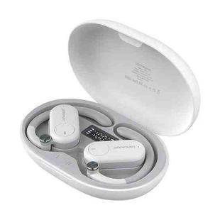 Langsdom TS12 Smart Call Noise Reduction Wireless Bluetooth Earphone (White)
