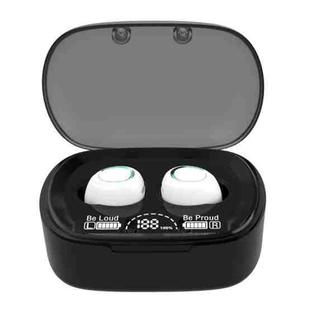 MD06 Mini In-ear TWS Wireless Touch Digital Display Bluetooth Earphone (White)