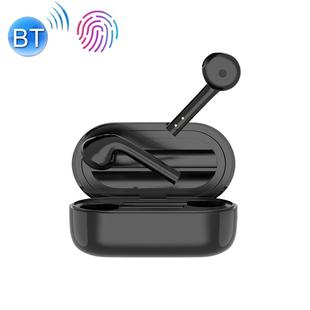 J1 Bluetooth 5.0 True Wireless Binaural Stereo Sports Bluetooth Earphone with Charging Case(Black)