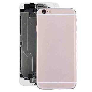 Full Housing Back Cover with Power Button & Volume Button Flex Cable for iPhone 6(Gold)