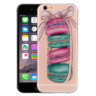 For iPhone 6 & 6s  Macarons Pattern IMD Workmanship Soft TPU Protective Case