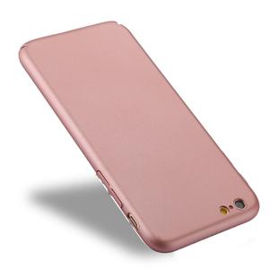 For iPhone 6 & 6s Fully Wrapped Drop-proof PC Protective Case Back Cover (Rose Gold)