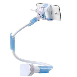 Multifunctional Flexible Long Arm Lazy Clamp Bracket Desktop Headboard Holder, For iPhone, Galaxy, Sony, Lenovo, HTC, Huawei, and other 3.5-6.3 inch Smartphone(Blue)