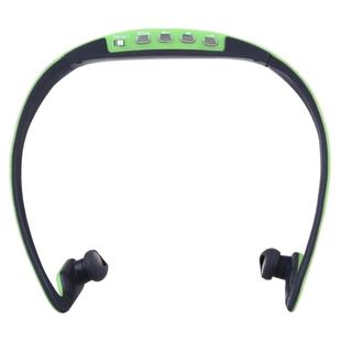 508 Life Waterproof Sweatproof Stereo Wireless Sports Earbud Earphone In-ear Headphone Headset with Micro SD Card Slot, For Smart Phones & iPad & Laptop & Notebook & MP3 or Other Audio Devices, Maximum SD Card Storage: 32GB(Green)