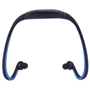 SH-W1FM Life Waterproof Sweatproof Stereo Wireless Sports Earbud Earphone In-ear Headphone Headset with Micro SD Card, For Smart Phones & iPad & Laptop & Notebook & MP3 or Other Audio Devices, Maximum SD Card Storage: 8GB(Dark Blue)