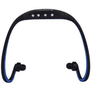 SH-W3 Life Waterproof Sweatproof Stereo Sports Earbud Earphone In-ear Headphone Headset with Micro SD / TF Card, For Smart Phones & iPad & Laptop & Notebook & MP3 or Other Audio Devices, Maximum SD Card Storage: 32GB(Black + Dark Blue)