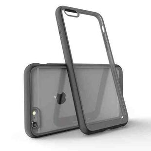 Two-color Frame Acrylic PC Case for iPhone 6 (Black)