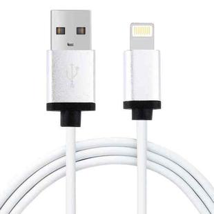  1m 3A 8 Pin to USB Data Sync Charging Cable for iPhone, iPad, Diameter: 4 cm(White)