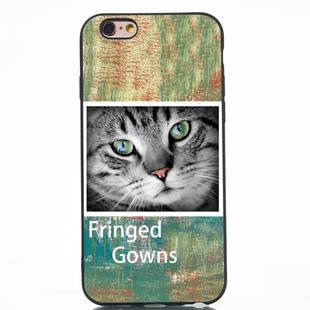 Cat Painted Pattern Soft TPU Case for iPhone 6 & 6s
