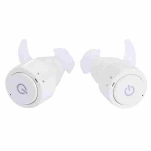 Twins-S08 True Wireless Stereo Bluetooth In-Ear Earphone with Mic, with Mobile Charge Power Box, for iPhone / iPad / iPod / PC and Other Bluetooth Devices(White)