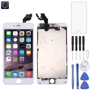 TFT LCD Screen for iPhone 6 Plus Digitizer Full Assembly with Front Camera (White)