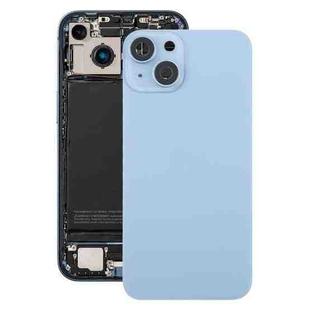 For iPhone 14 China Version Battery Back Cover with Middle Frame(Blue)