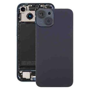 For iPhone 14 EU Version Battery Back Cover with Middle Frame(Black)