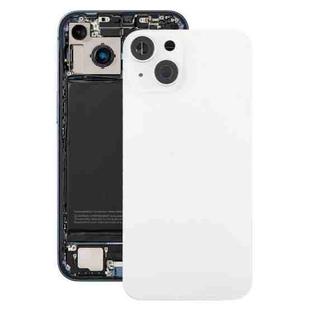 For iPhone 14 EU Version Battery Back Cover with Middle Frame(White)