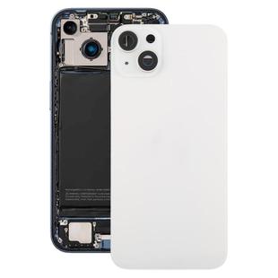 For iPhone 14 Plus China Version Battery Back Cover with Middle Frame(White)